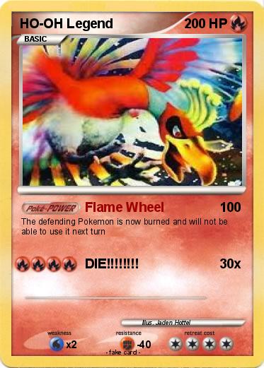 Pokemon HO-OH Legend