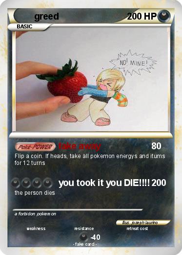 Pokemon greed