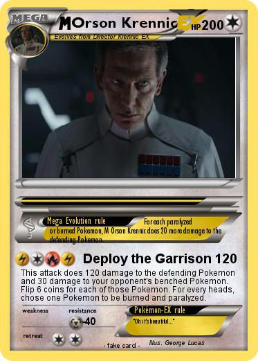Pokemon Orson Krennic