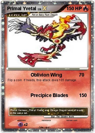 Pokemon Primal Yvetal