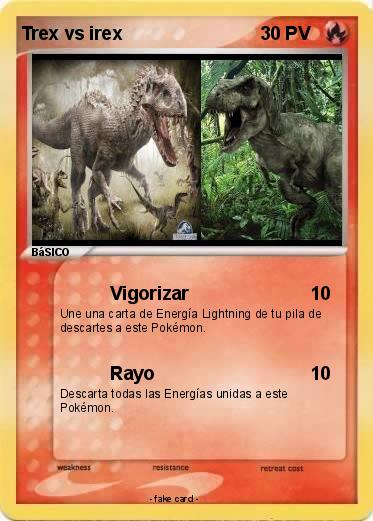 Pokemon Trex vs irex