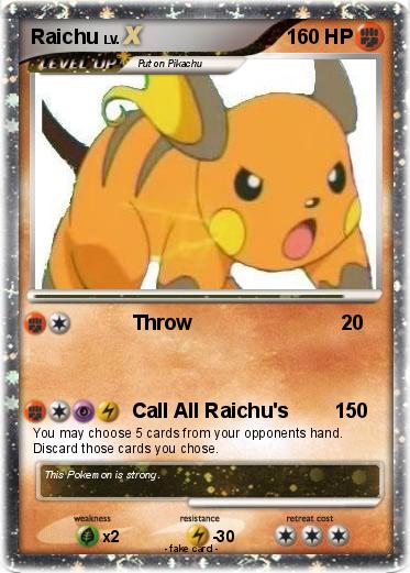 Pokemon Raichu