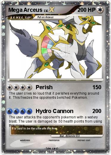 Pokemon Mega Arceus