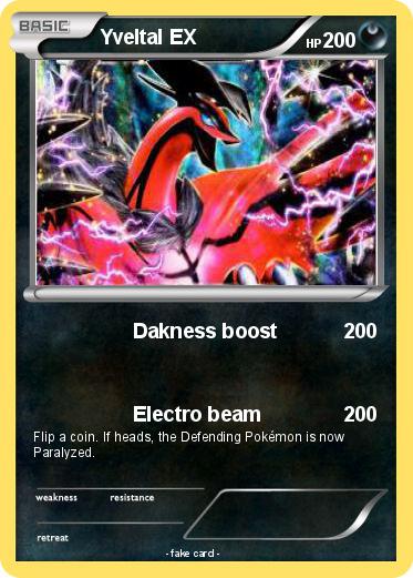 Pokemon Yveltal EX