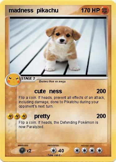 Pokemon madness  pikachu