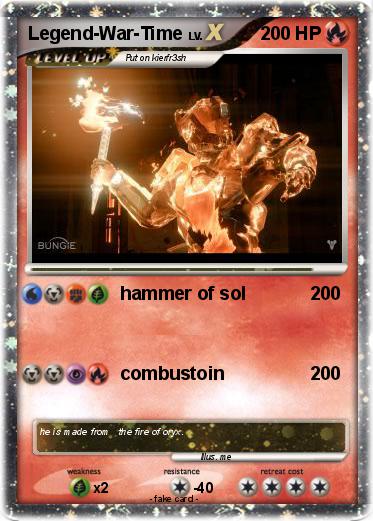 Pokemon Legend-War-Time