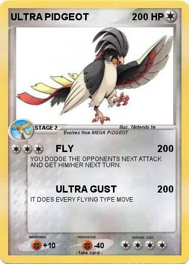 Pokemon ULTRA PIDGEOT