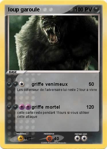 Pokemon loup garoule