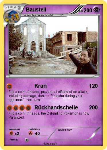 Pokemon Baustell