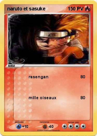 Pokemon naruto et sasuke