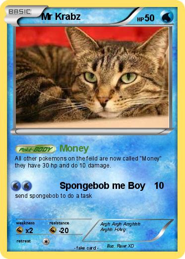 Pokemon Mr Krabz