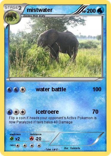 Pokemon mistwater