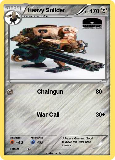 Pokemon Heavy Soilder