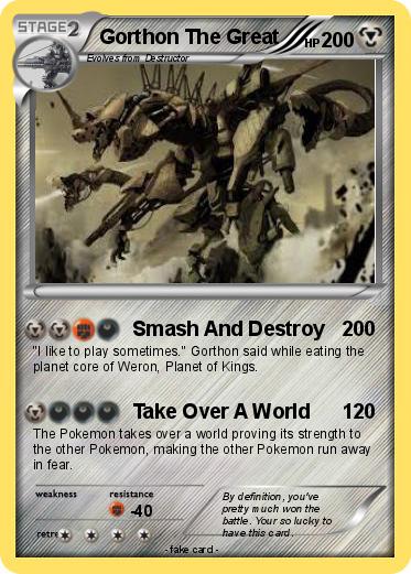 Pokemon Gorthon The Great