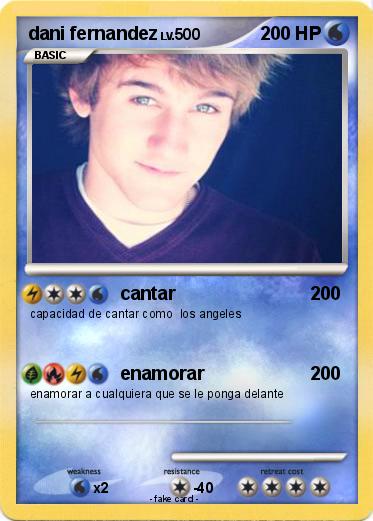 Pokemon dani fernandez