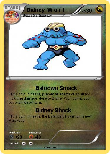 Pokemon Didney  W o r l