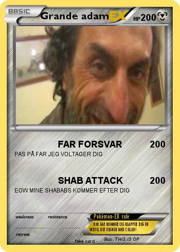 Pokemon Grande adam