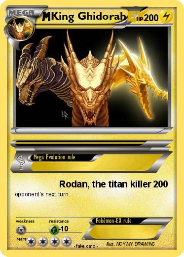 Pokemon King Ghidorah