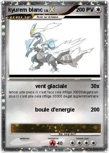 Pokemon kyurem blanc