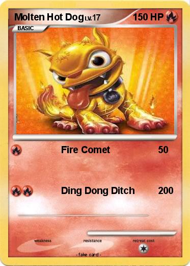 Pokemon Molten Hot Dog