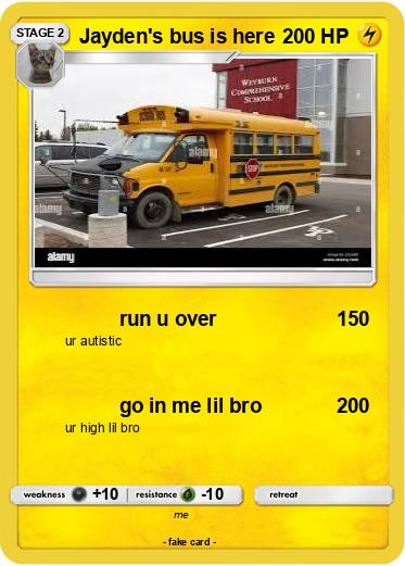 Pokemon Jayden's bus is here