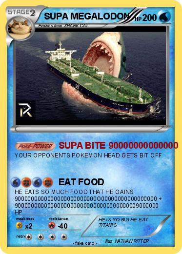 Pokemon SUPA MEGALODON