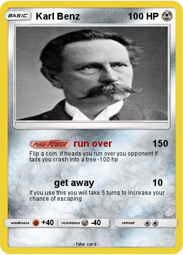 Pokemon Karl Benz
