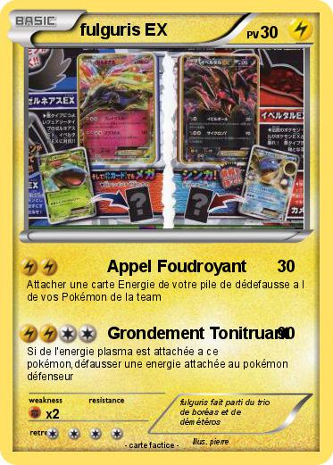 Pokemon fulguris EX
