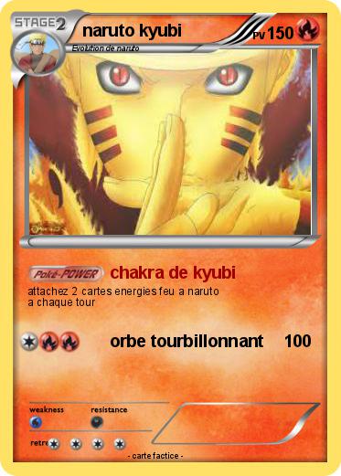 Pokemon naruto kyubi