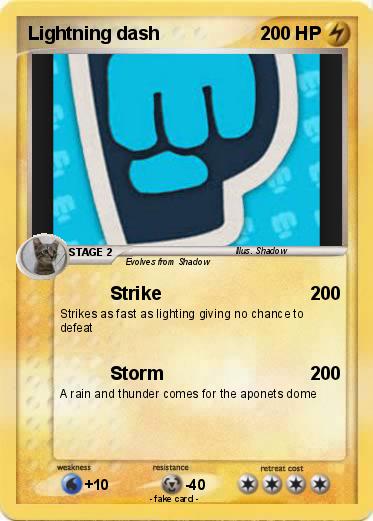 Pokemon Lightning dash