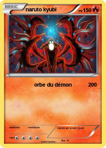 Pokemon naruto kyubi