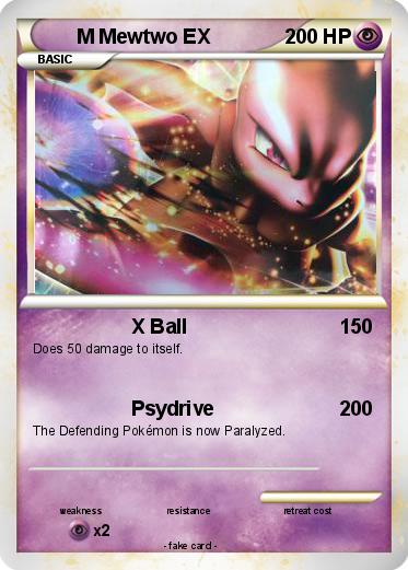 Pokemon M Mewtwo EX