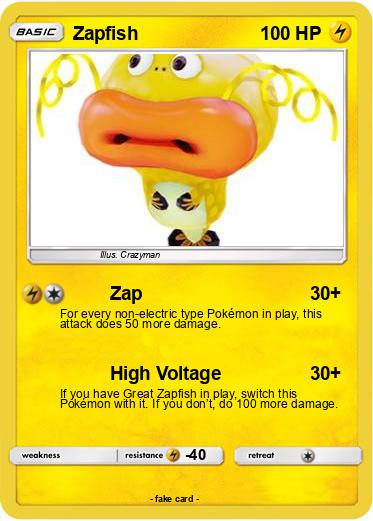 Pokemon Zapfish