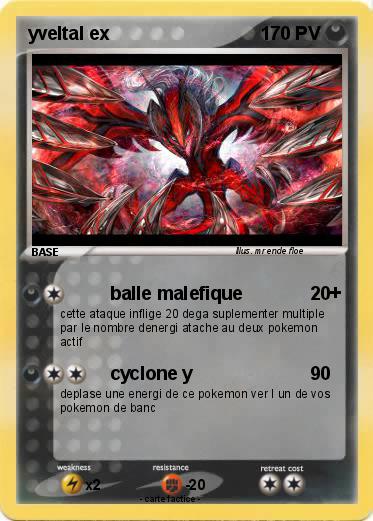 Pokemon yveltal ex
