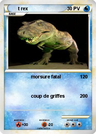 Pokemon t rex
