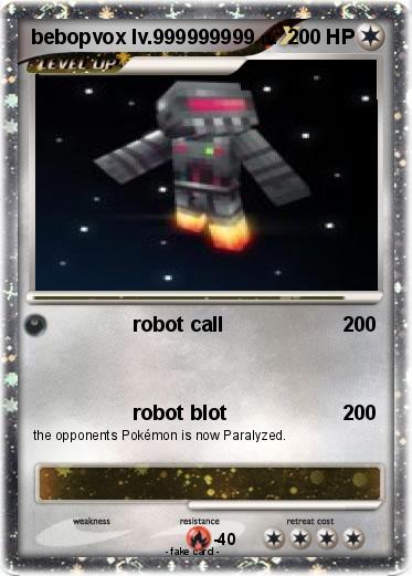 Pokemon bebopvox lv.999999999