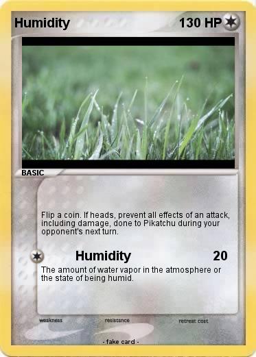 Pokemon Humidity