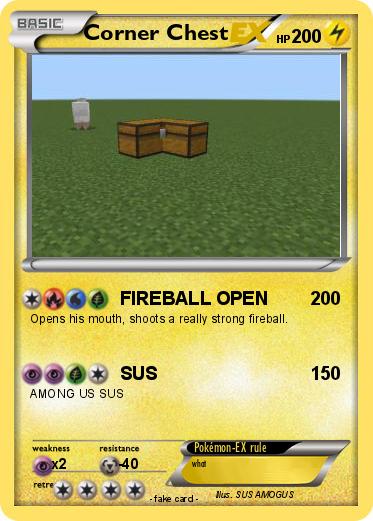 Pokemon Corner Chest