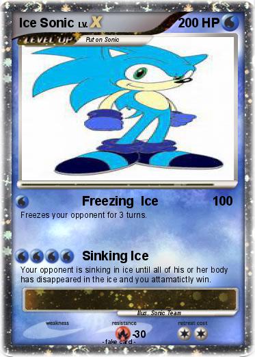 Pokemon Ice Sonic