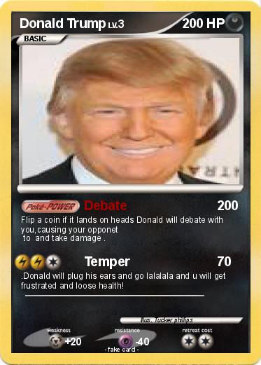 Pokemon Donald Trump