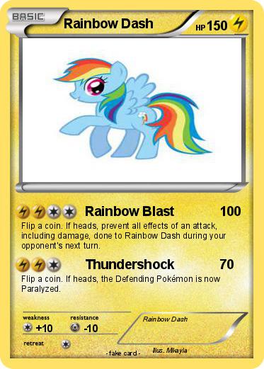 Pokemon Rainbow Dash