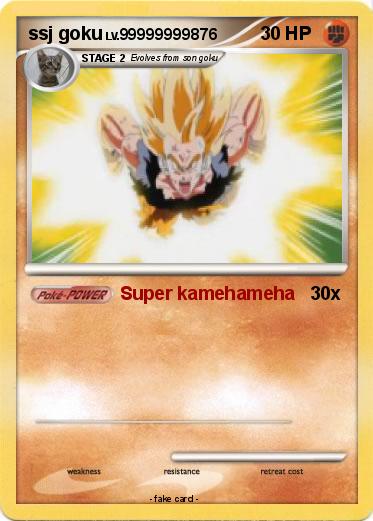 Pokemon ssj goku