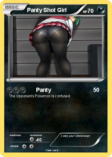 Pokemon Panty Shot Girl
