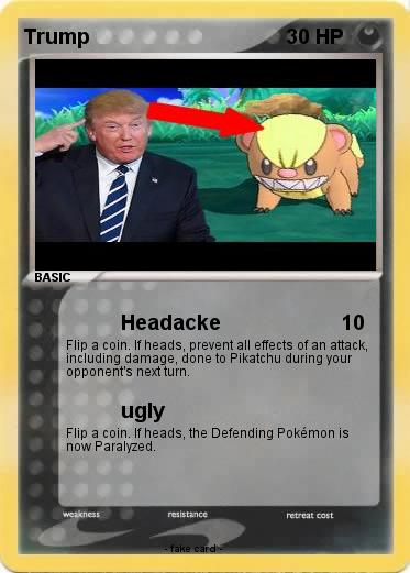 Pokemon Trump