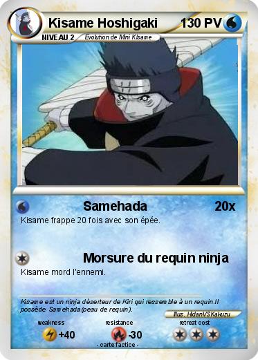 Pokemon Kisame Hoshigaki