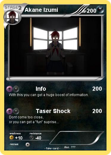 Pokemon Akane Izumi