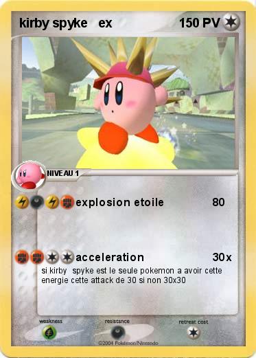 Pokemon kirby spyke   ex