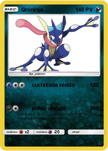 Pokemon Greninja