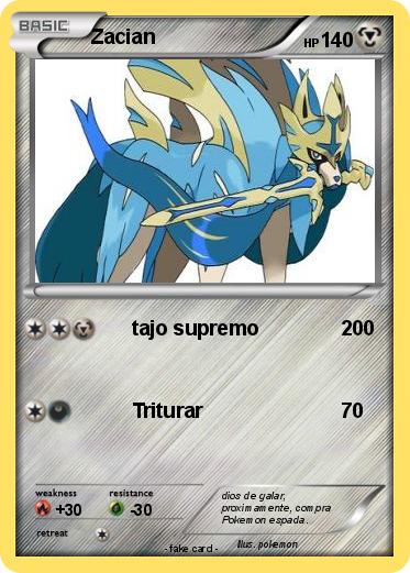 Pokemon Zacian