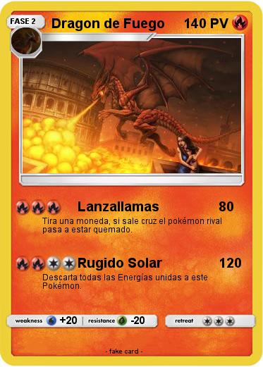 Pokemon Dragon de Fuego